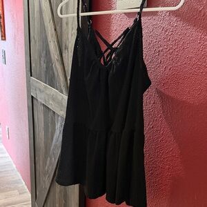 Maurices Black Sleeveless Blouse